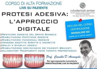 PROTESI ADESIVA APPROCCIO DIGITALE